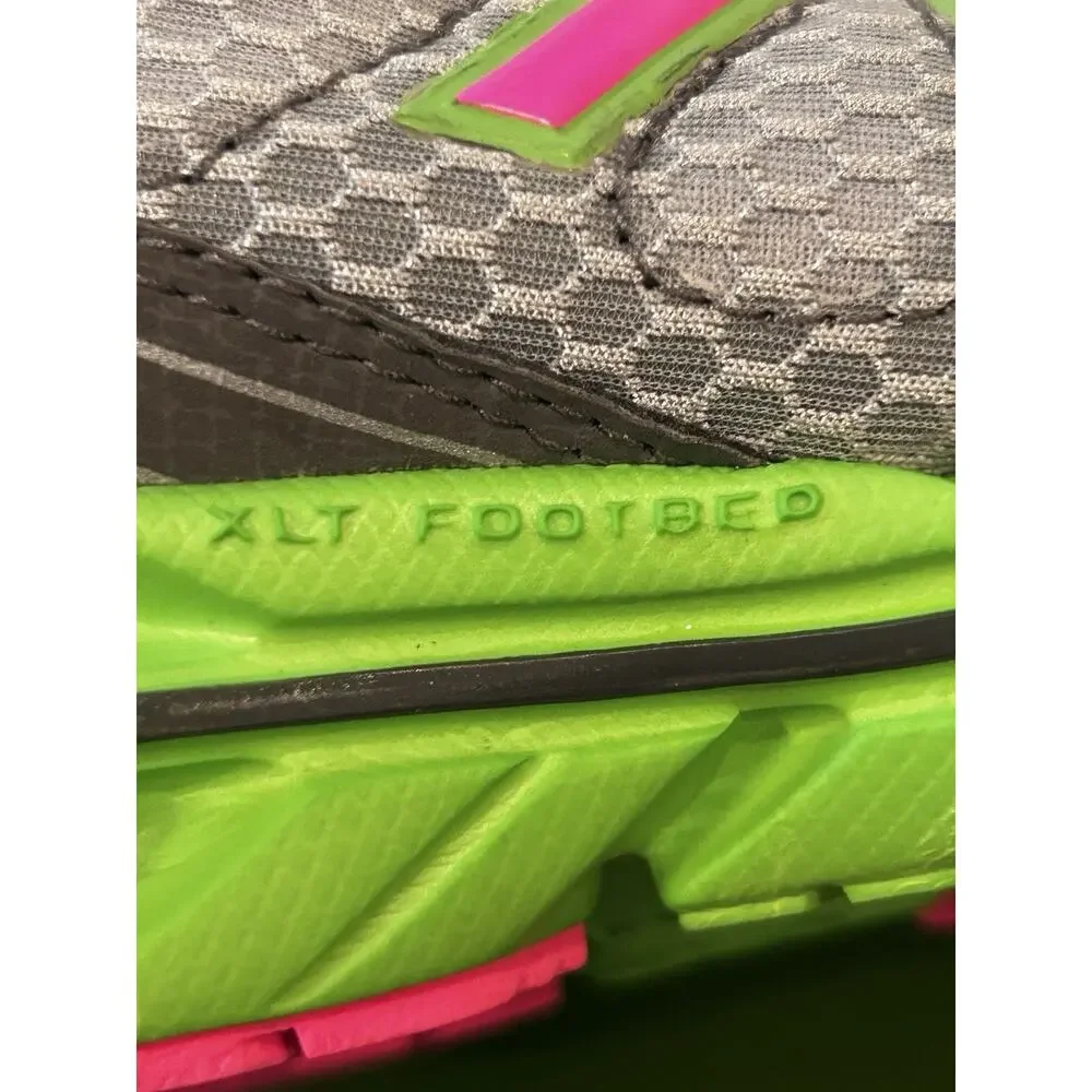 New Balance 590 V2 Running Shoes - Silver/Lime/Pink - Women’s 11
